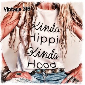 Vintage 316 Hippie Muscle Tee - New, never worn - oversized and stretchy.